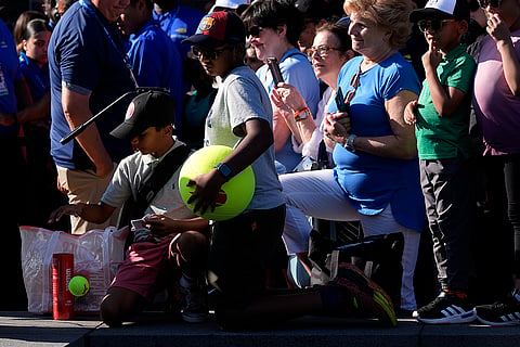 US Open Fan Week: Fans crowd at USTA Billie Jean King National Tennis Center in New York